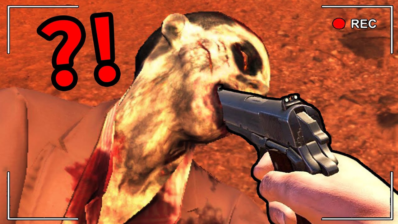 爆笑VR殭屍霸凌遊戲...我把喪屍口X了。【VR虛擬實境】Arizona Sunshine #2