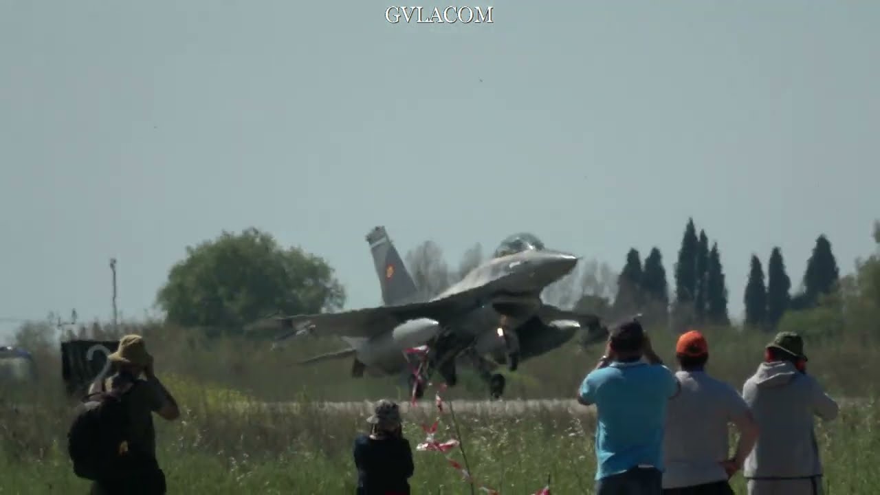 Romanian Air Force Lockheed F-16A at Iniochos 2024