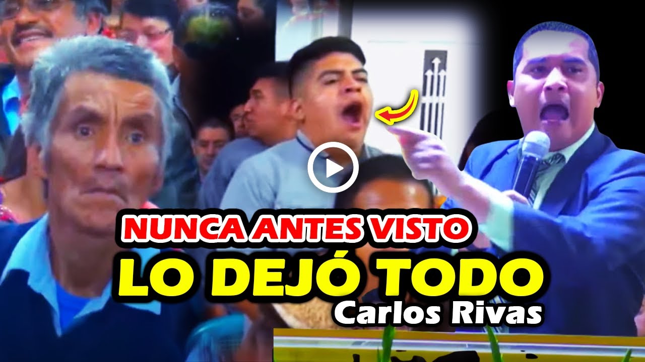 NUNCA ANTES VISTO - LO DEJÓ TODO EN EL ALTAR Y PREDICÓ COMO NUNCA