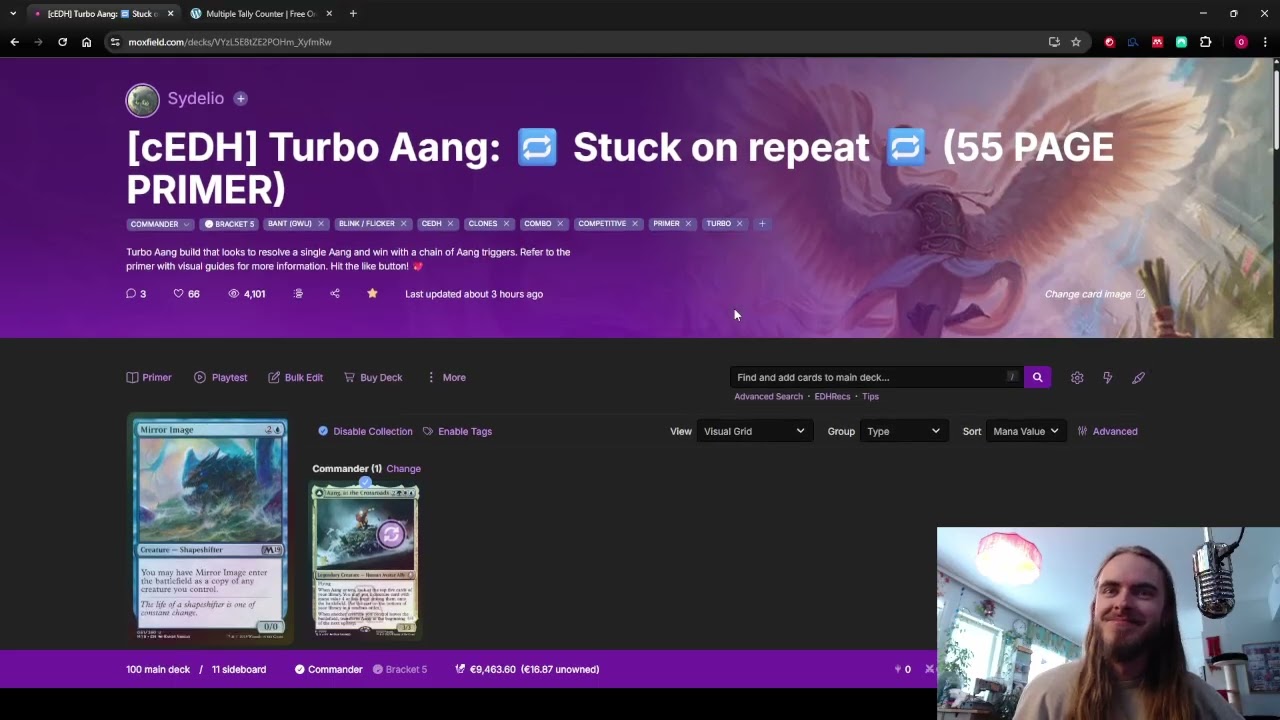 [cEDH] Turbo Aang update - changes, new innovations, theorycrafting