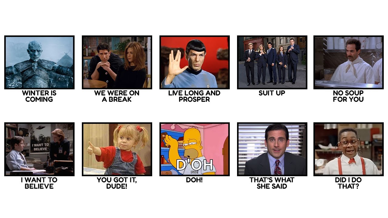 The Most Iconic TV Quotes Explained in UNDER 25 Minutes!