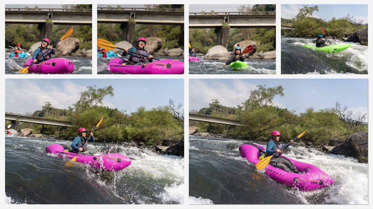 Whitewater slide: Pescados river Pack rafting 2026 (Jalcomulco rafting, Veracruz, Mexico)