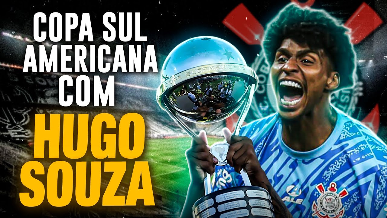 JOGUEI A SUL-AMERICANA COM O NOVO ÍDOLO DO CORINTHIANS! HUGO SOUZA