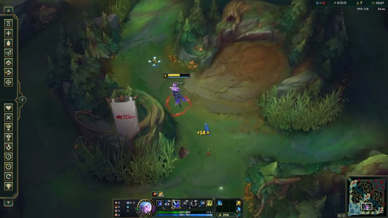 3:14 Vayne full clear jungle 25.S1.3