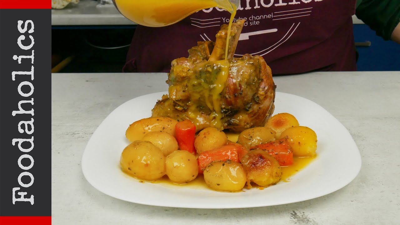 Χοιρινό κότσι, μαλακό σαν λουκούμι No2 | Xoirino Kotsi | Foodaholics | INCREDIBLY TENDER PORK SHANK