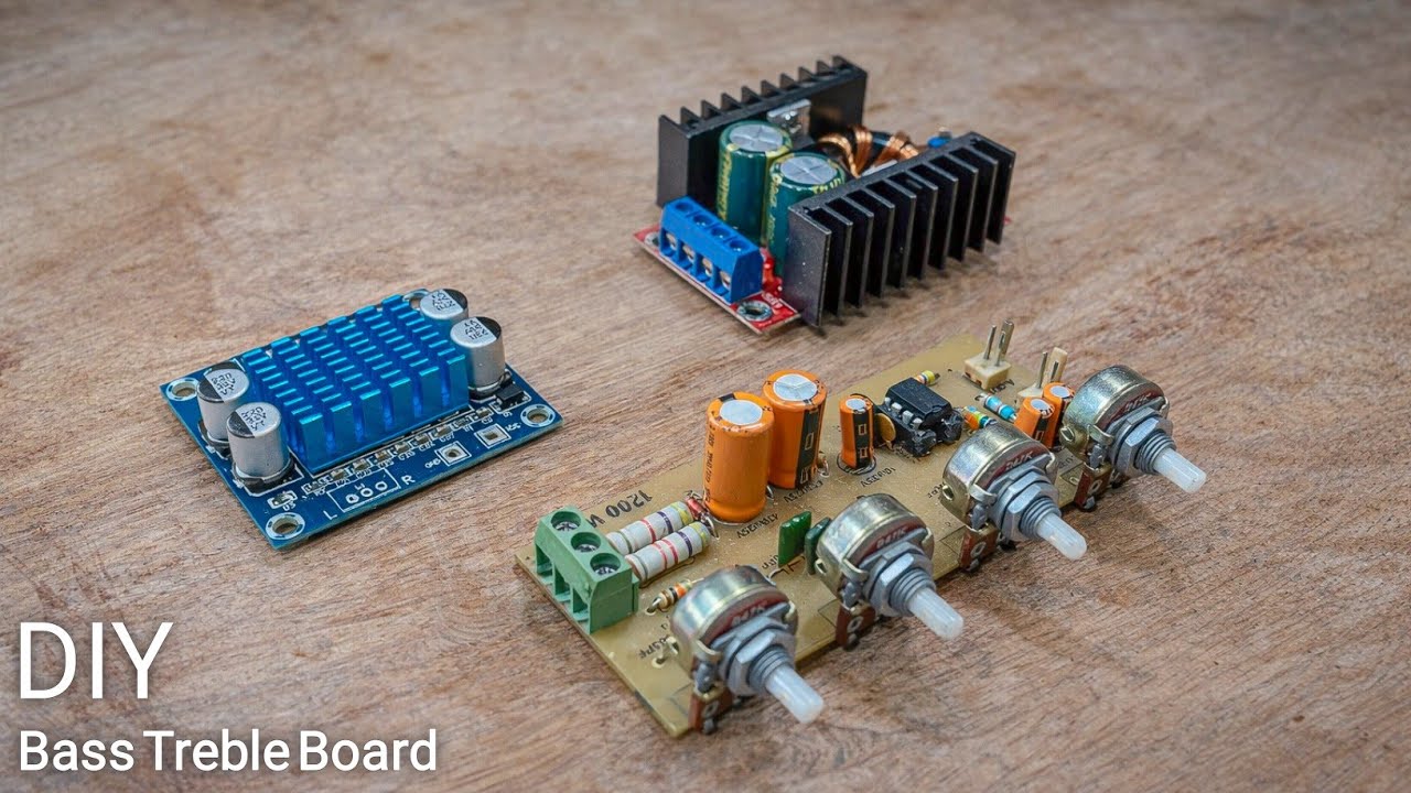 How To Make Bass Treble Board || DIY Volume Controller