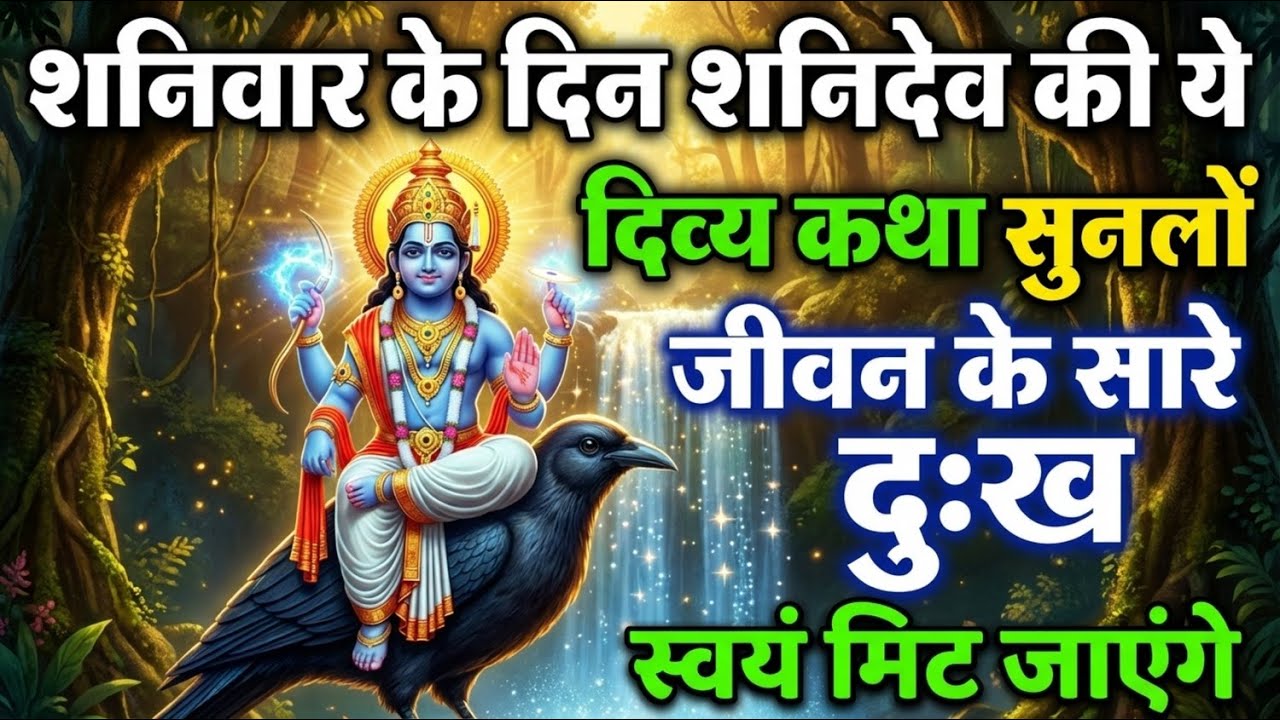 शनिदेव व्रत कथा: दिव्य कथा सुनने से मिट जाएंगे जीवन के सारे कष्ट | Shanivar Katha