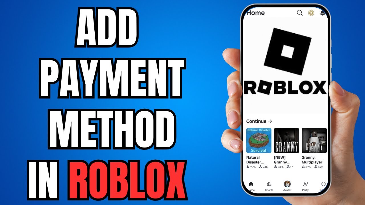 How to Add a Payment Method in Roblox | Easy Step by Step