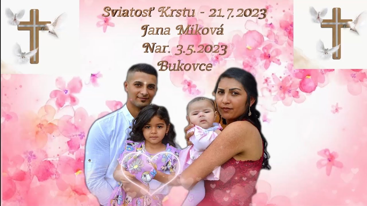 📽 Sviatosť Krstu - Jana Miková - Bukovce 🎥