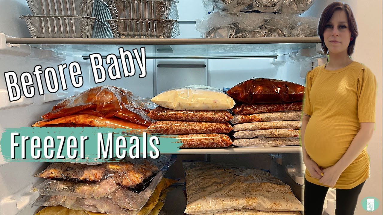 Freezer Meals Before Baby | Postpartum Prep