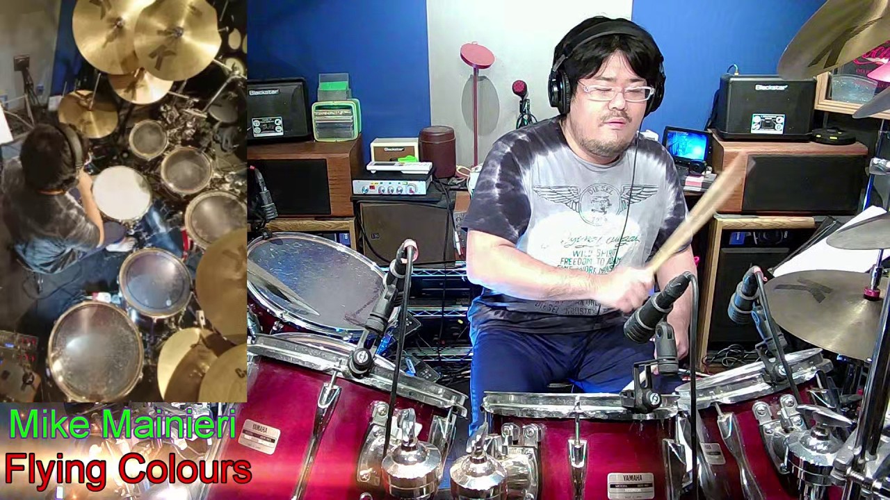 Mike Mainieri - Flying Colours ー Takashi Abura Yamano Drum Cover
