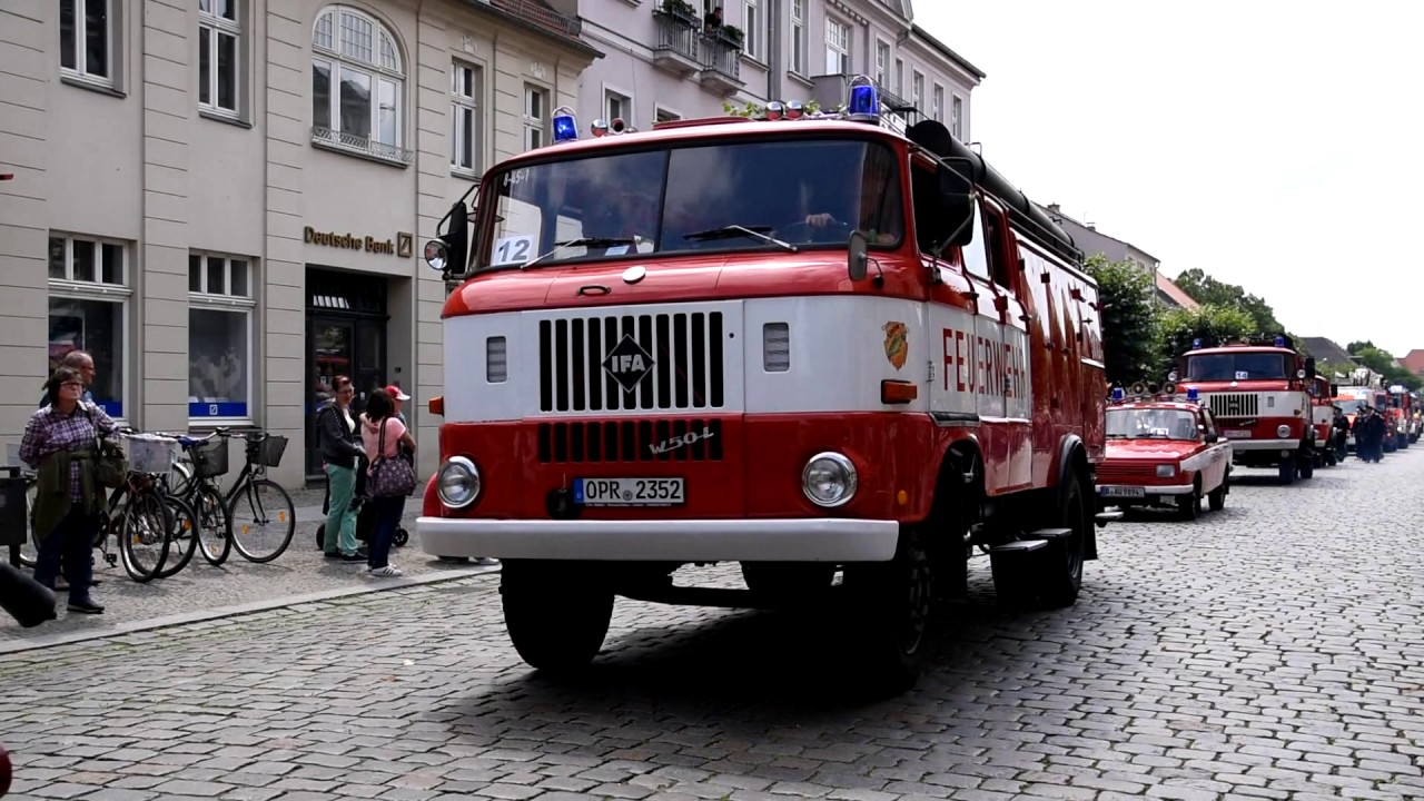 Festumzug 150 Jahre Freiwillige Feuerwehr Neuruppin