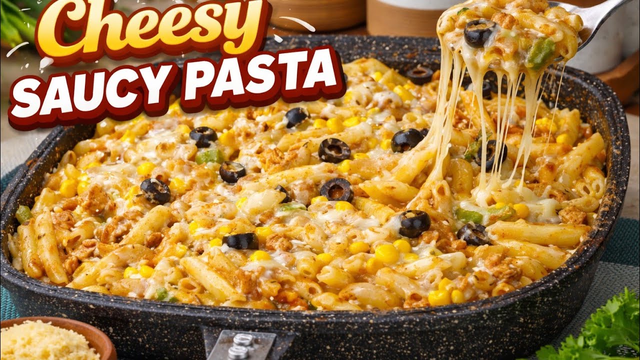 How To Make Cheesey Saucy Pasta ||