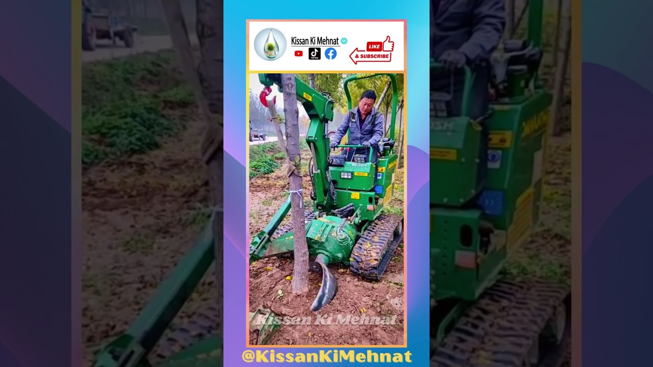 Tree Transplanting Machine | Tree Shifting | Tree Moving Machine | Transplanting Machine