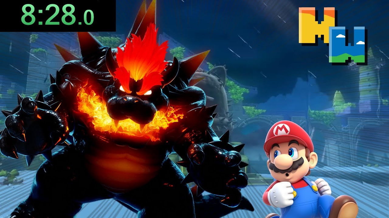 4 Youtubers SPEEDRUN Bowser's Fury!