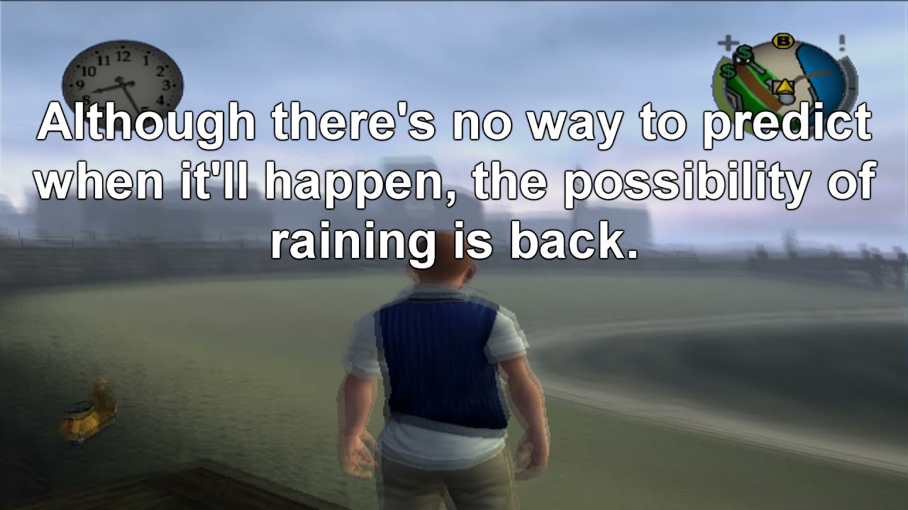 Bully - How to bring weather changes back