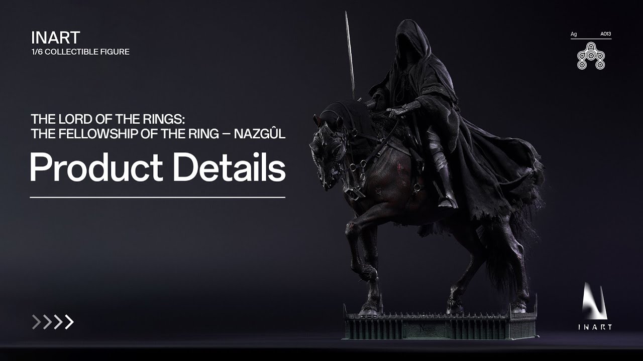 𝐈𝐍𝐀𝐑𝐓 - 𝐓𝐡𝐞 𝐋𝐨𝐫𝐝 𝐨𝐟 𝐭𝐡𝐞 𝐑𝐢𝐧𝐠𝐬 – 𝐍𝐚𝐳𝐠û𝐥 𝟏/𝟔 𝐒𝐜𝐚𝐥𝐞 𝐂𝐨𝐥𝐥𝐞𝐜𝐭𝐢𝐛𝐥𝐞 𝐅𝐢𝐠𝐮𝐫𝐞 (𝘛𝘶𝘳𝘯 𝘰𝘯 𝘴𝘶𝘣𝘵𝘪𝘵𝘭𝘦𝘴)