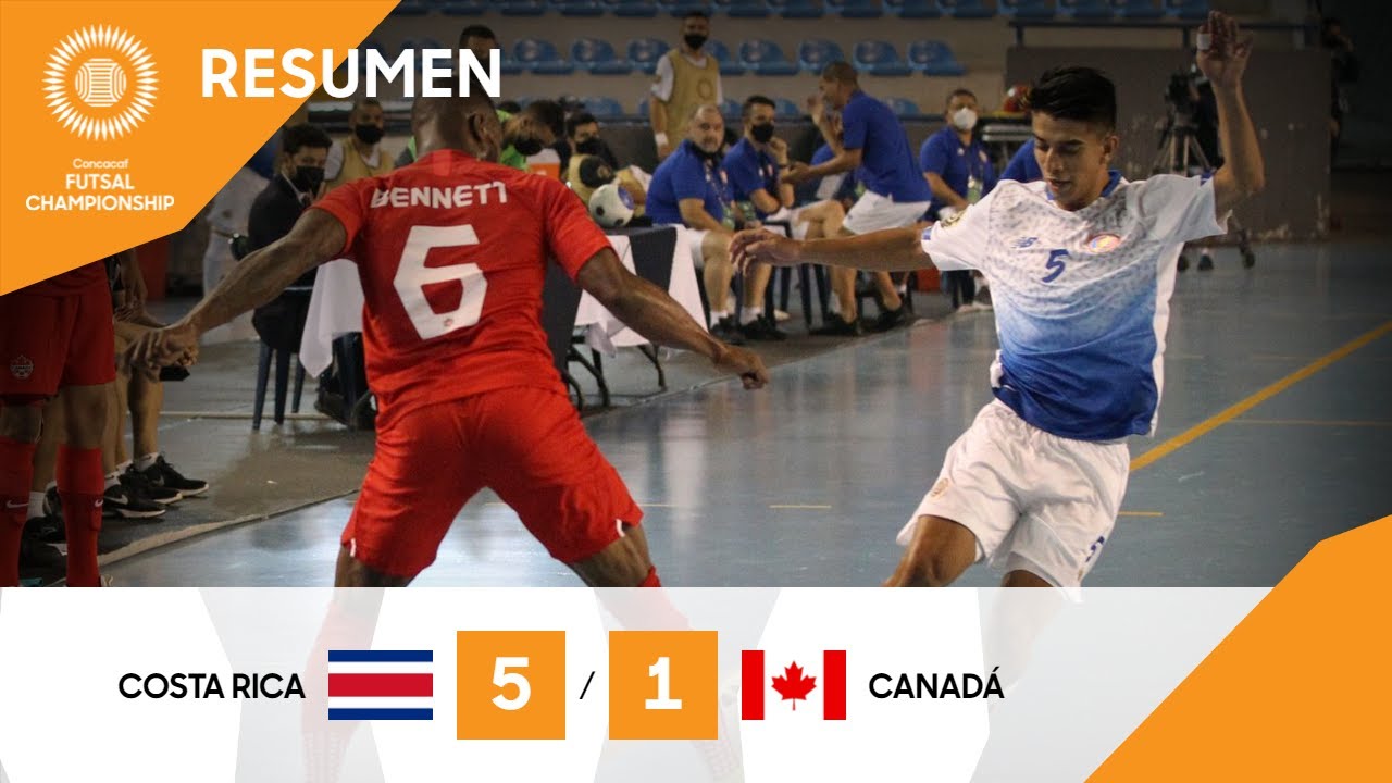 Concacaf Futsal Championship 21: Costa Rica vs Canad&aacute;