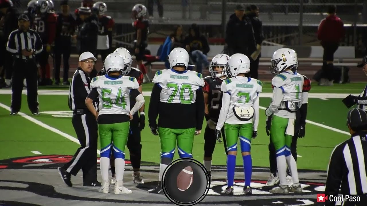 🏈 8th Grade Slider vs Sanchez Football Game 2022