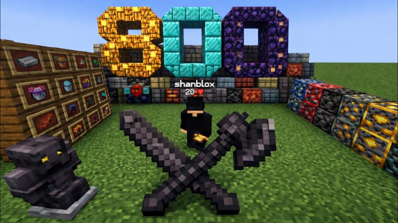 800 texture pack😱 thanks for 800 subs❤️