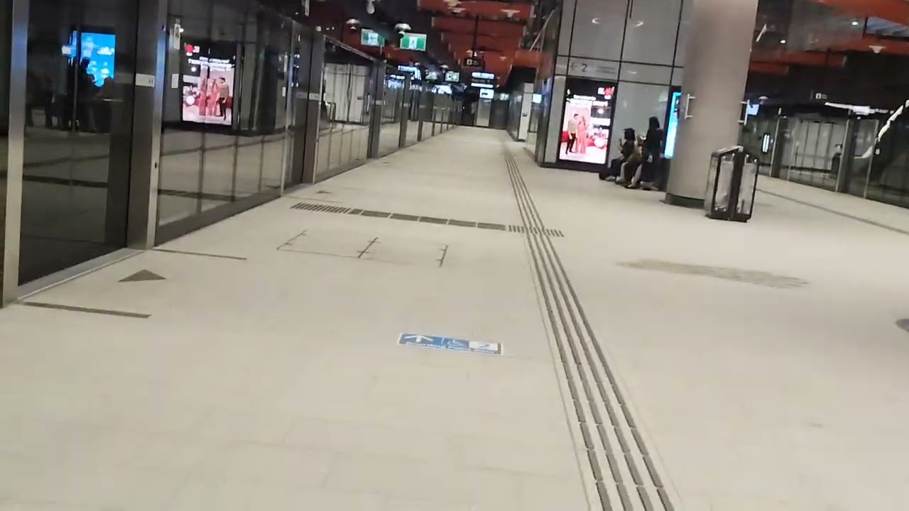 Metro train now station 