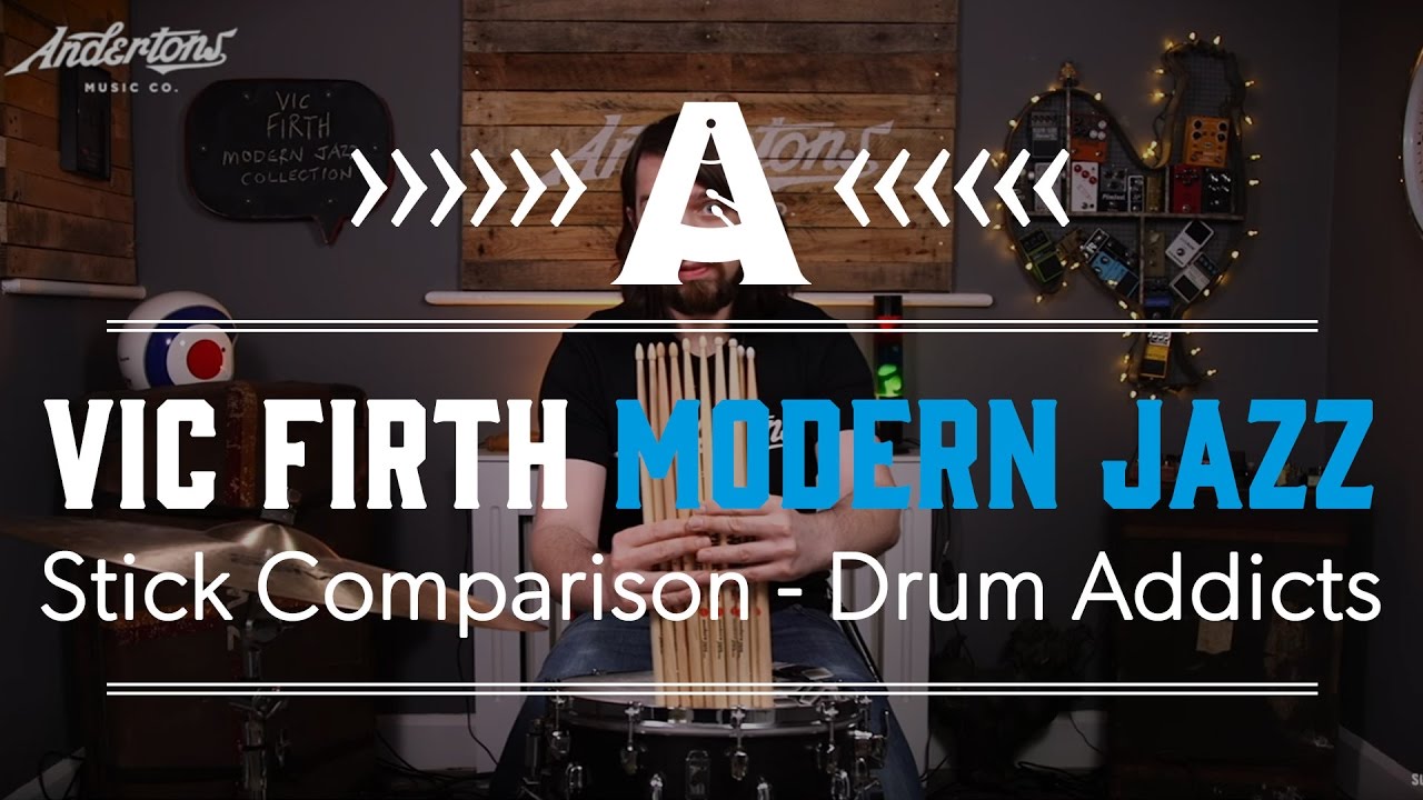 Vic Firth Modern Jazz Collection drumstick comparison - Drum Addicts