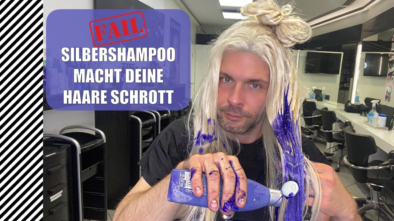 So machst du deine Haar mit Silbershampoo kaputt ...