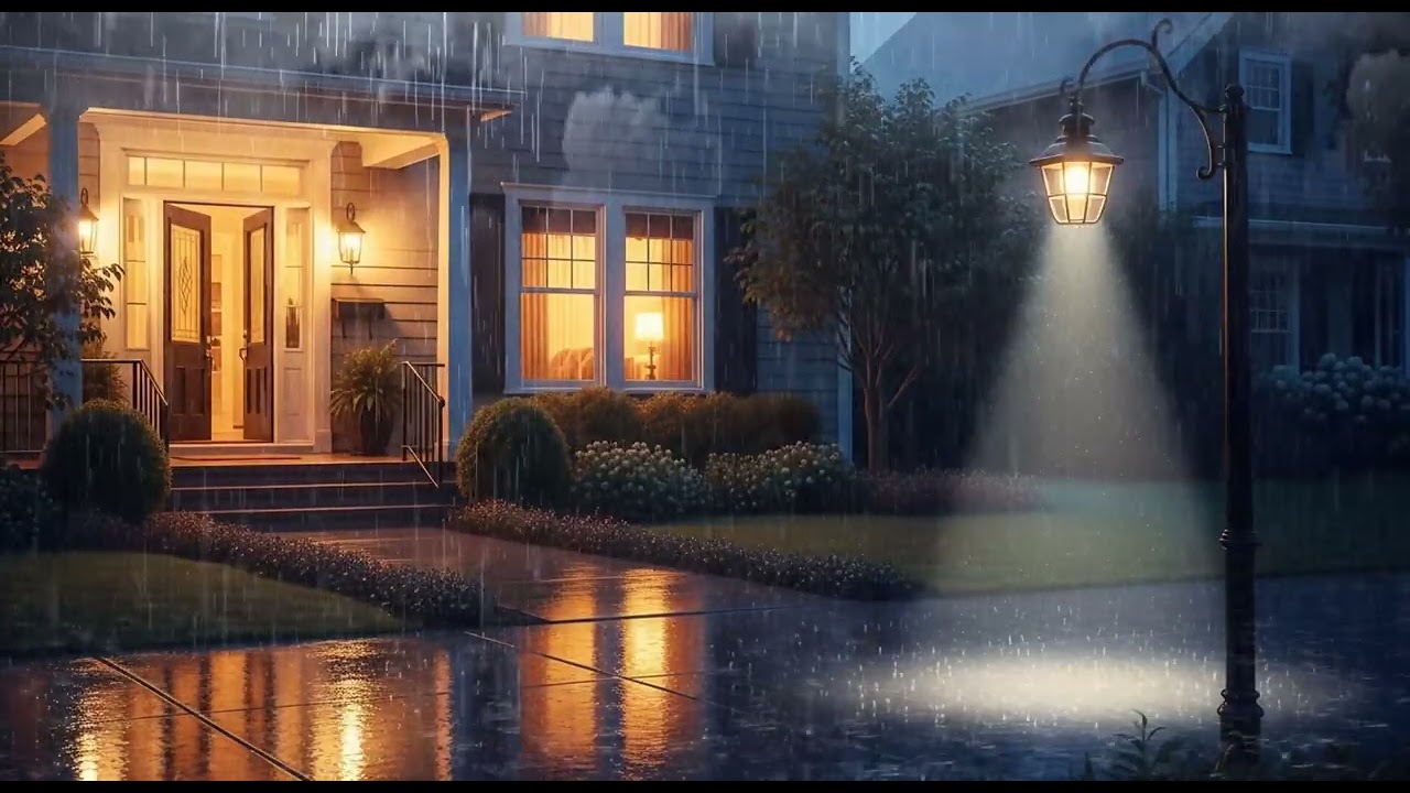 The Perfect Sleep Noise _ Continuous Rainstorm & Thunder