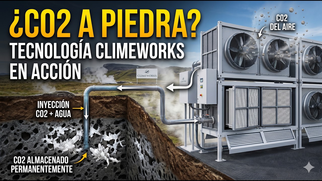 CASO CLIMEWORKS: Capturar el CO2 del AIRE