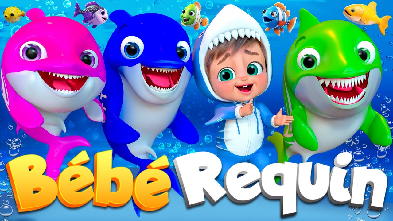 Bébé Requin et les Amis du Corail | Comptines Et Chansons | À Bébé Chanson @SuperLucaLEFrancais