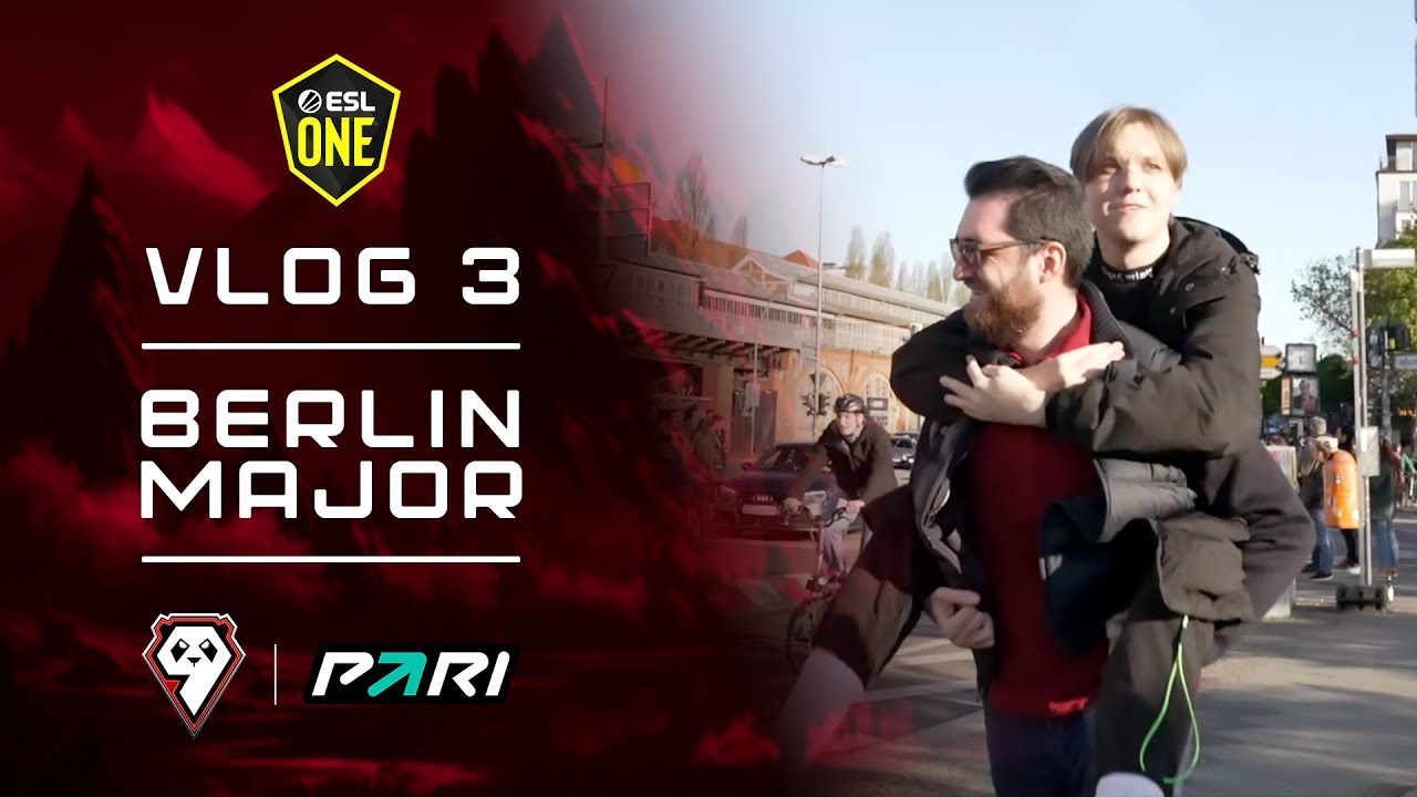 Влог #3 / Первая часть / 9Pandas: ESL One Berlin Major 2023