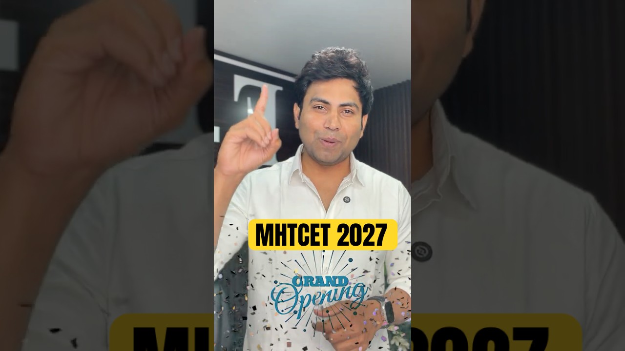 Immense Response for AgniX 🔥 But Our Focus is MHTCET 2026 Now! Grateful for 2027 Buzz ❤️