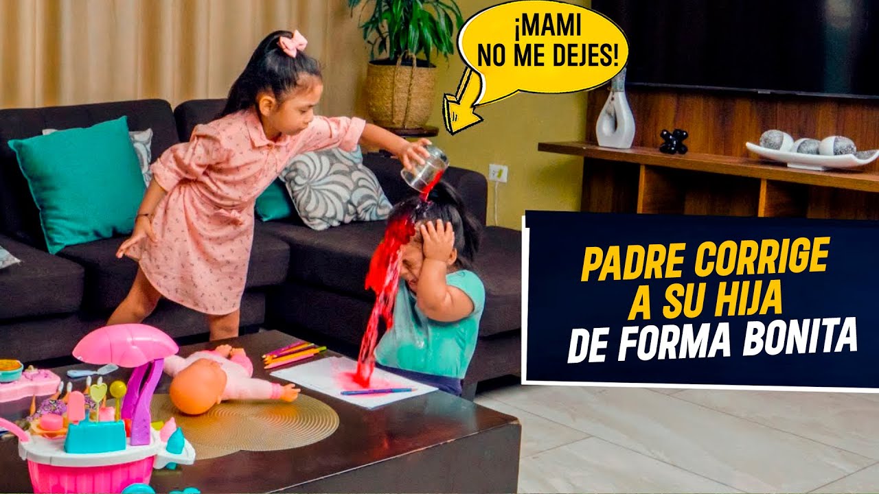 Padre Corrige a su Hija de Manera Amorosa y Ejemplar | Padre corrige a su hija de forma bonita