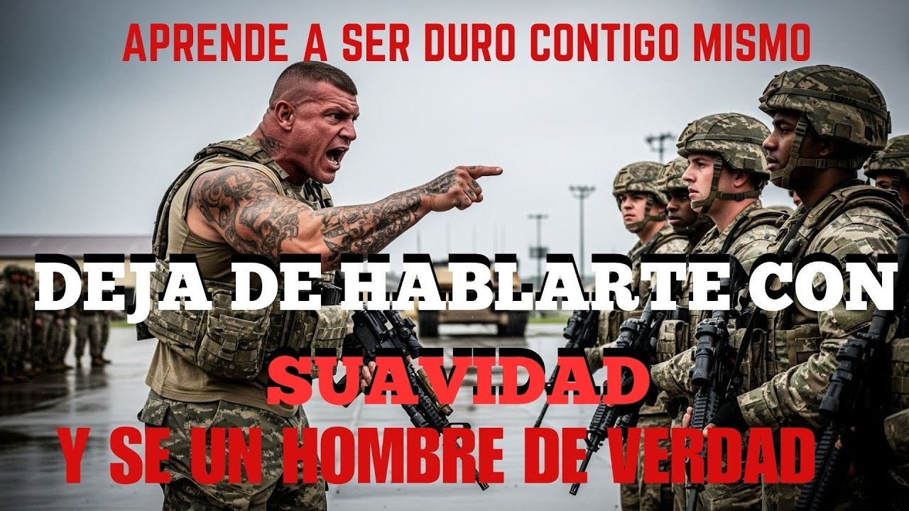 APRENDE A HABLARTE DURO A TI MISMO | mentalidad y fortaleza | discurso militar motivacional