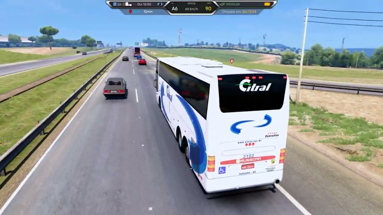 JUMBUS BUSSCAR 400P  Euro Truck Simulador 2