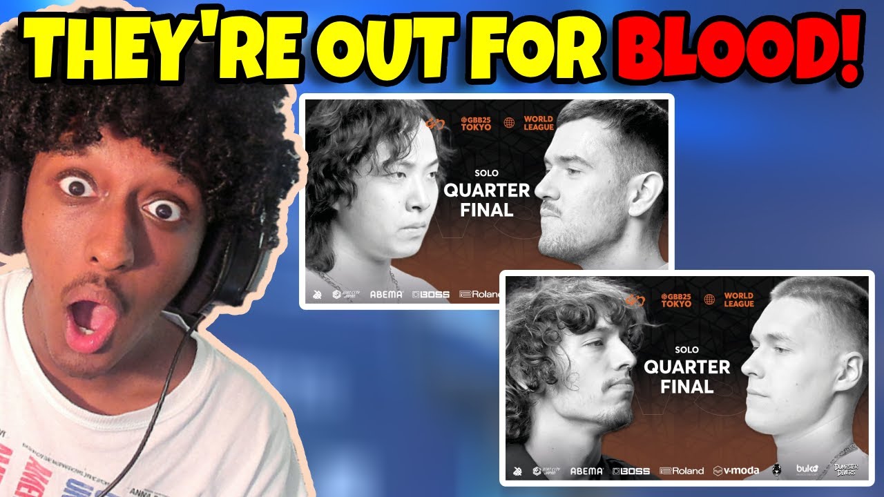 Yolow Reacts | CODFISH vs KAJI & OSIS vs PACMAX | GBB 2025 Solo Battles