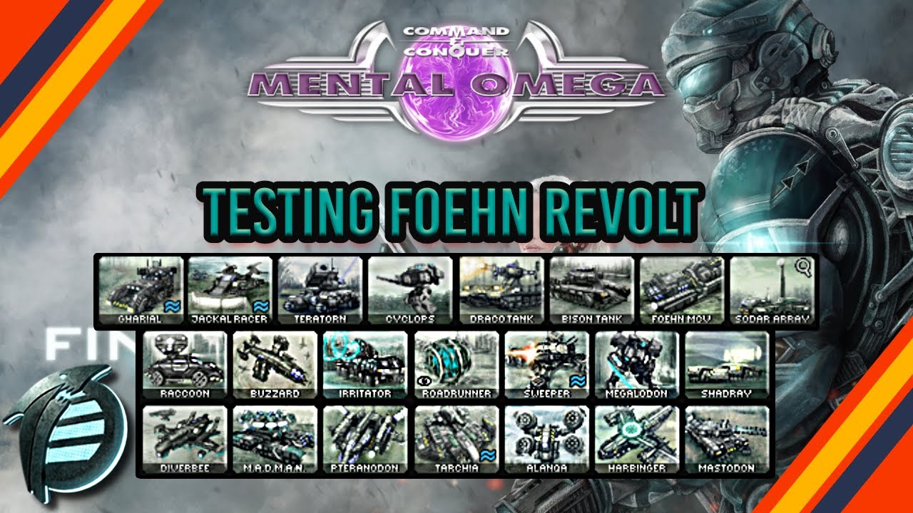 Mental Omega - Testing Foehn Revolt Tanks & Aircraft