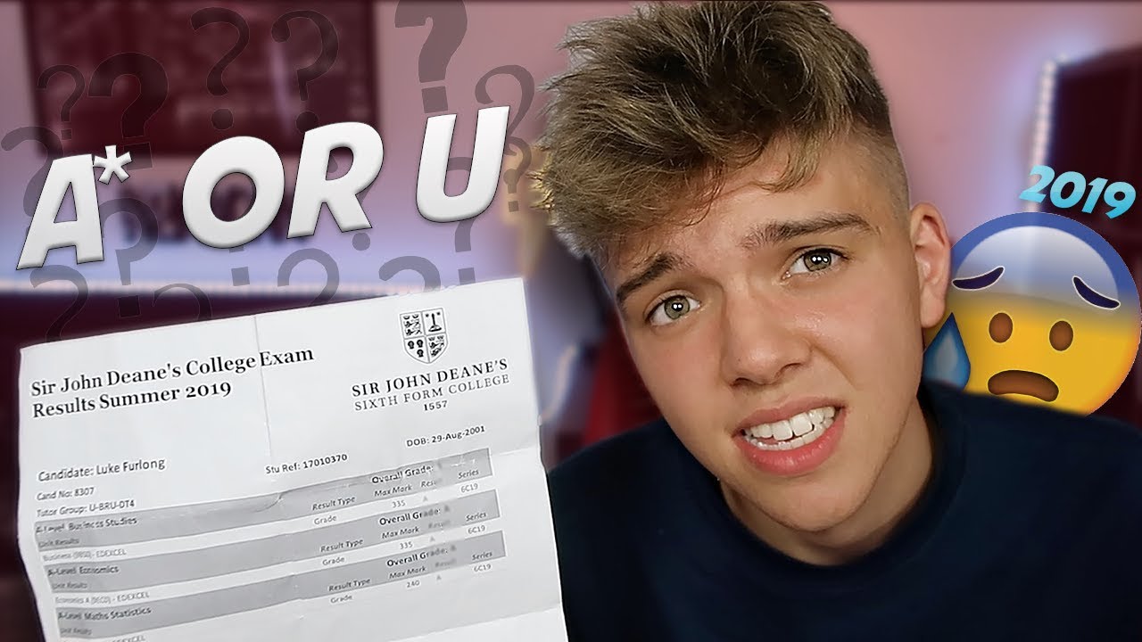 OPENING MY A LEVEL RESULTS 2019 (NERVOUS) - Did I get into UNI? *Live Reaction*