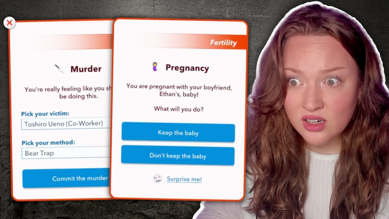 BITLIFE, НО 1 УБИЙСТВО = 1 БЕРЕМЕННОСТЬ! (СИРОТА-УБИЙЦА)