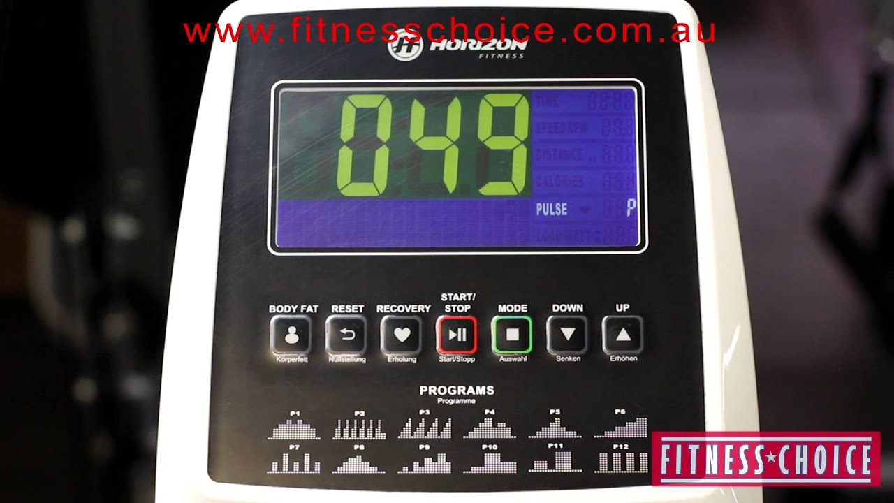 Horizon Paros Pro Bike Console