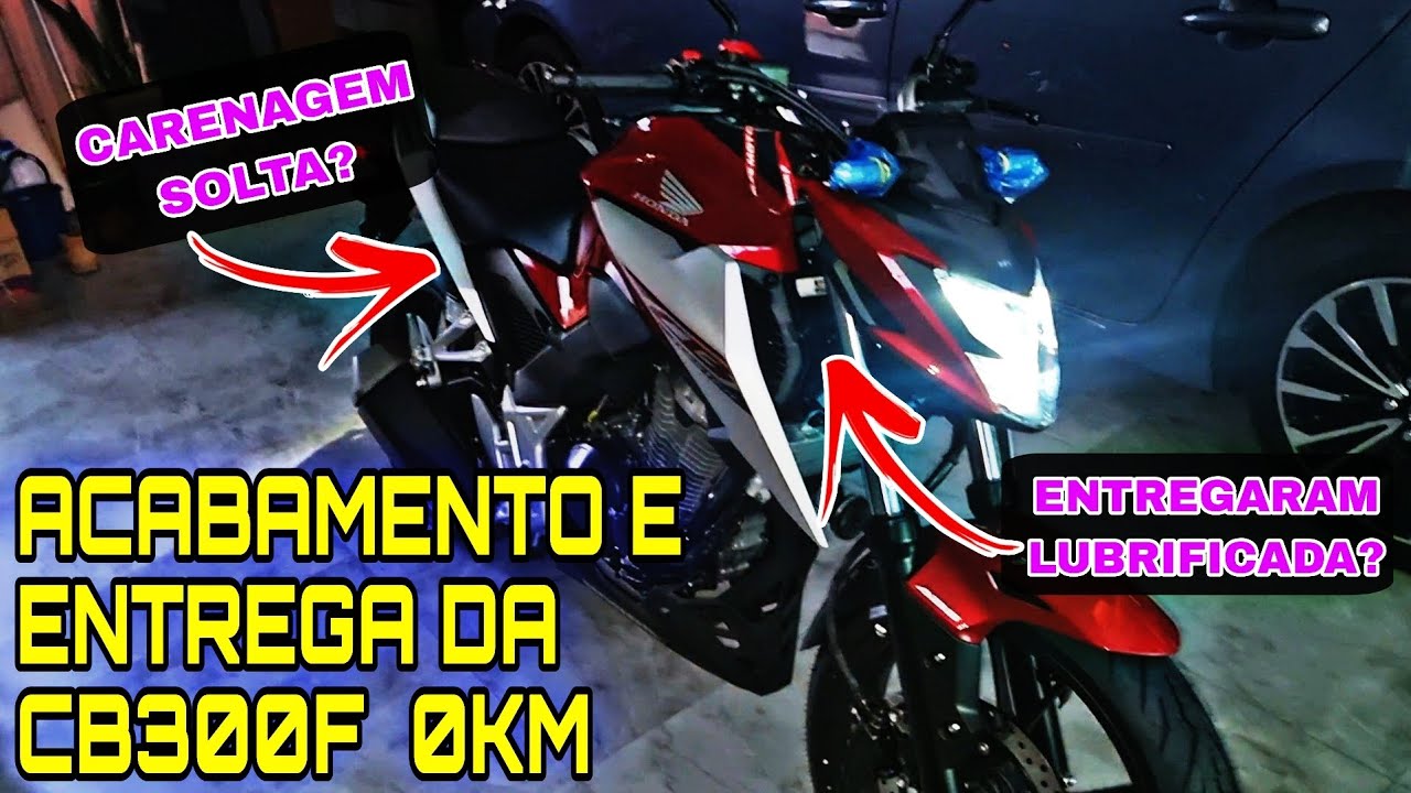 Detalhes de ACABAMENTO e ENTREGA da CB300F - VOCÊ NÃO OBSERVOU ISSO!!