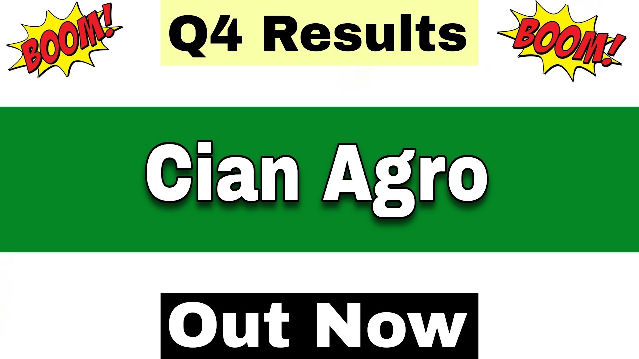 CIAN Agro Q4 Results 2026 | CIAN Agro Results Today | CIAN Agro Share Latest News | CIAN Agro share