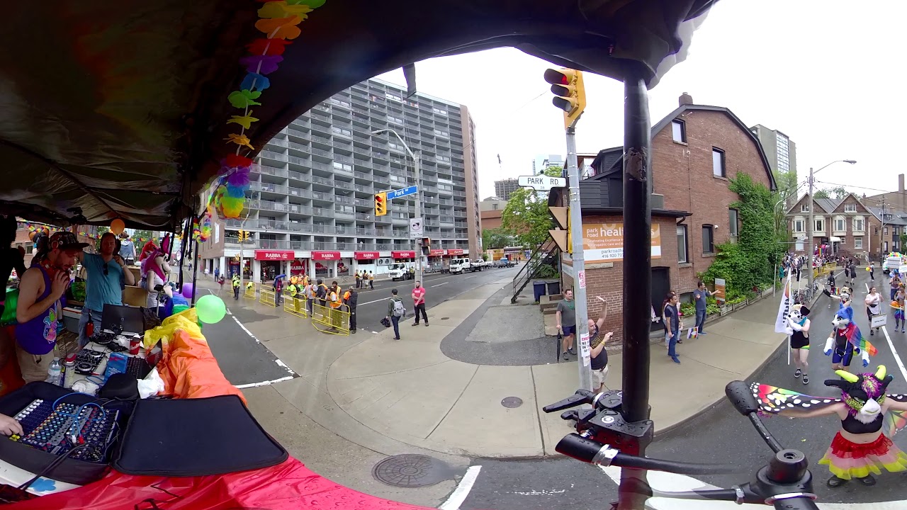Kerfluffle 7 - Toronto Pride Parade - Stereoscopic 360 - Part 1/2