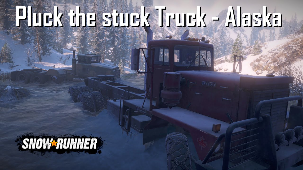 SnowRunner - Pluck the Stuck Truck - Rescuing the Derry Longhorn 3194