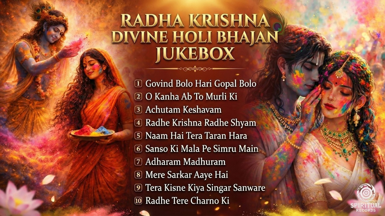 Radha Krishna Evening Bhajans | 10 Superhit Nonstop Bhakti Songs | Man Ko Shanti Dene Wale Bhajan