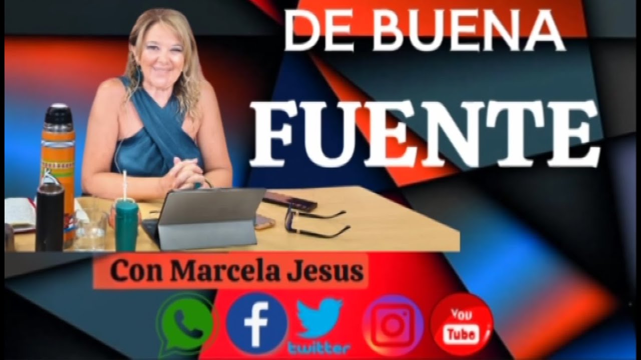 De Buena Fuente Con Marcela Jesús#EnVivo #DeBuenaFuentecon @MarcelaJesúsLunes a Viernes 7 am