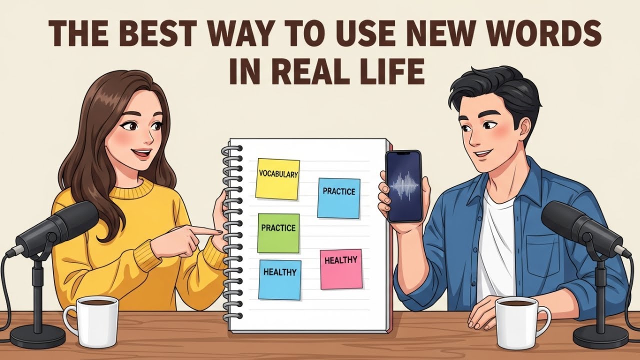 The Best Way to Use New Words in Real Life | Easy English for Beginners | English Podcast