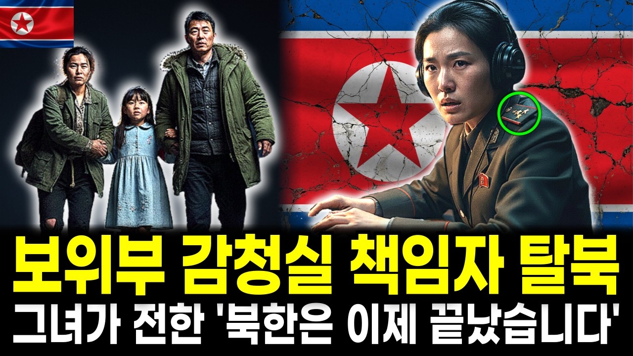북한의 모든 것을 감청하는 보위부 감청실 책임자 탈북, 그녀가 탈북 후 전한 한 마디 '북한은 이제 끝났습니다'