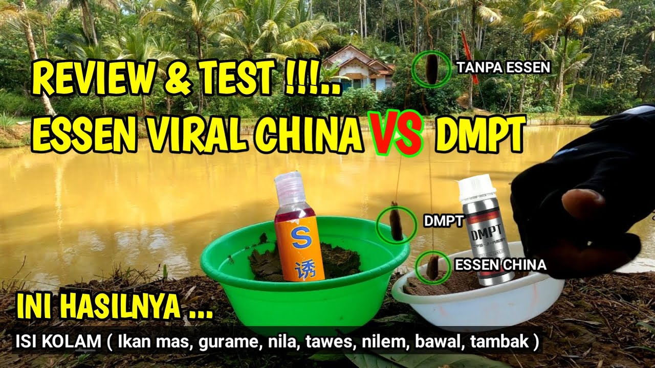 TEST ESSEN VIRAL DARI CHINA VS DMPT...INI HASILNYA...