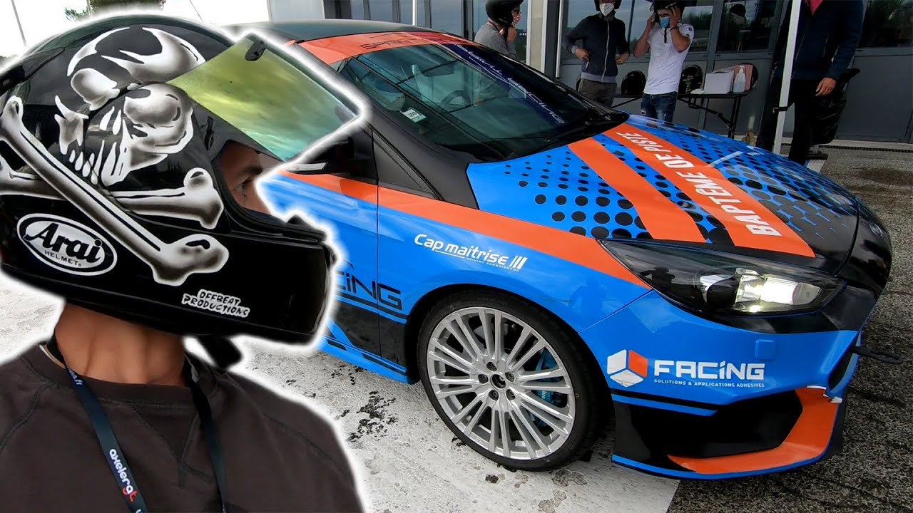 BAPTEME EN FORD FOCUS RS MK3 AVEC SPRINT RACING SUR LE CIRCUIT DE NOGARO (pilote Gary DORION)